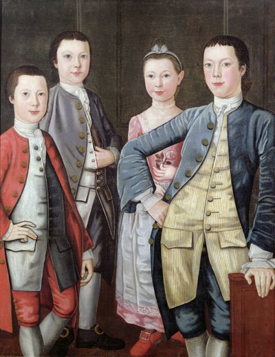 I bambini Rapalje, 1768 da John Durand